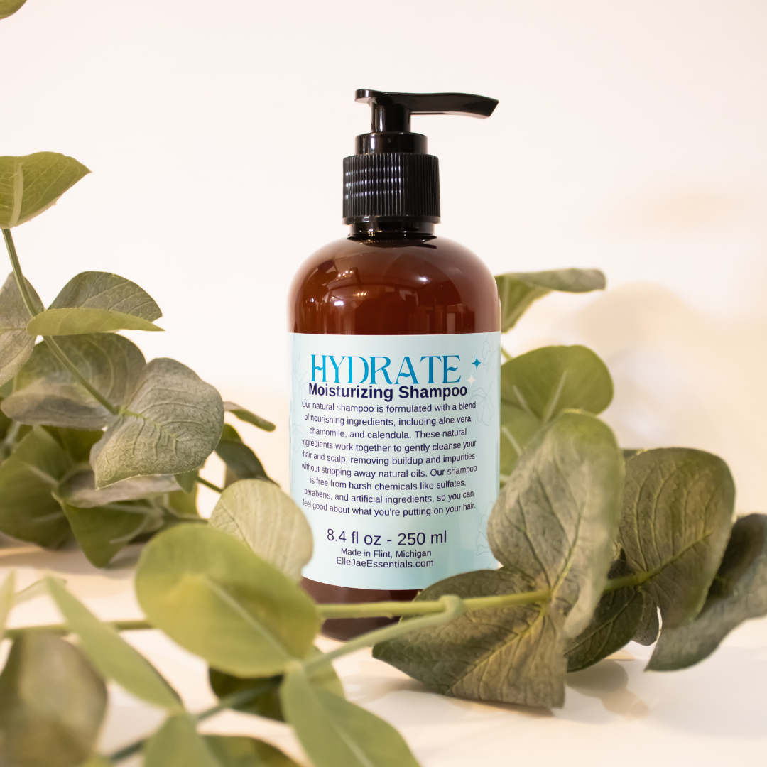 White Label Bulk Natural Hair Sulfate-Free Shampoo (6 Piece Case)