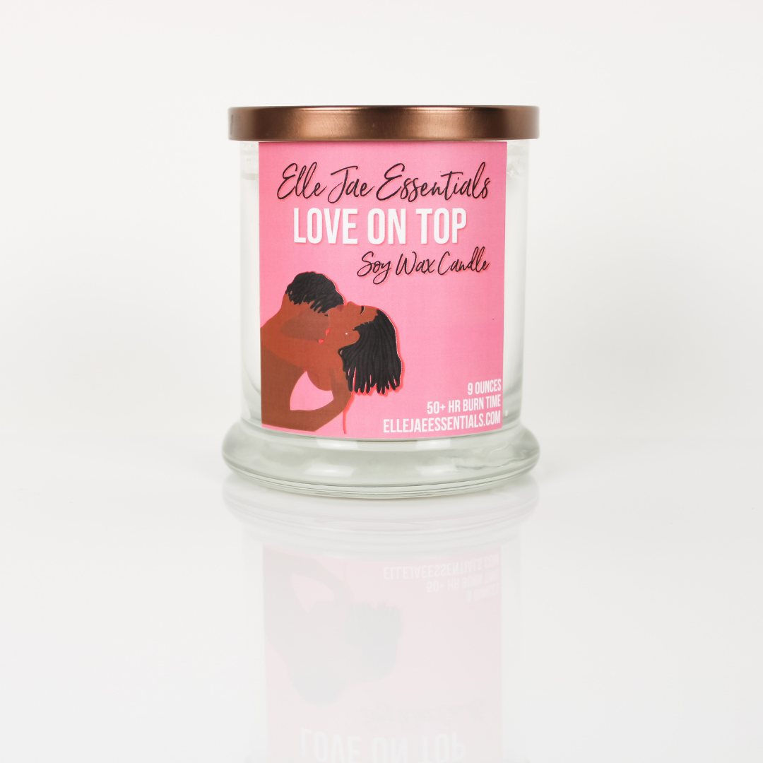 Love on Top Soy Wax Candle