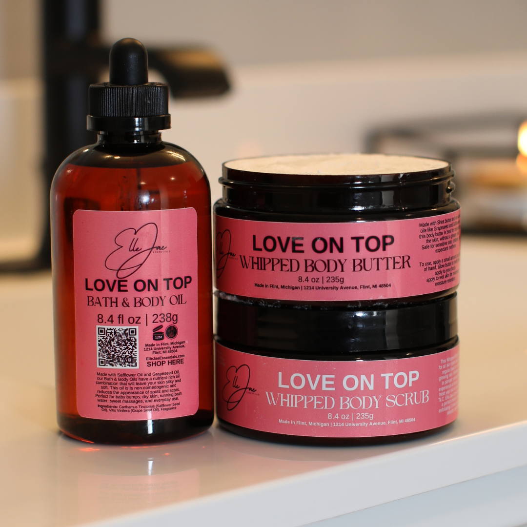 Love on Top 3 Piece Gift Set