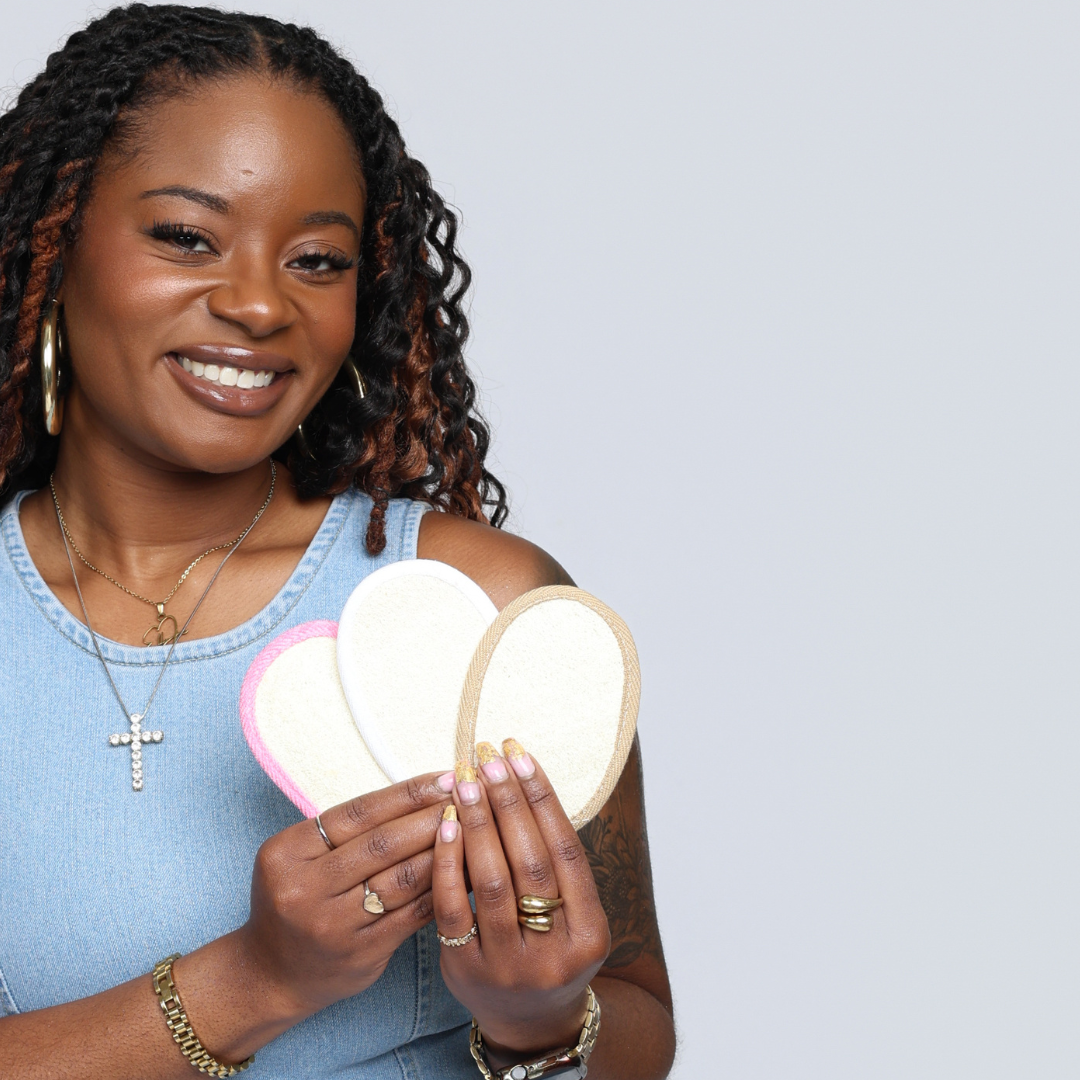 Exfoliating Body Loofah Scrubber Pad
