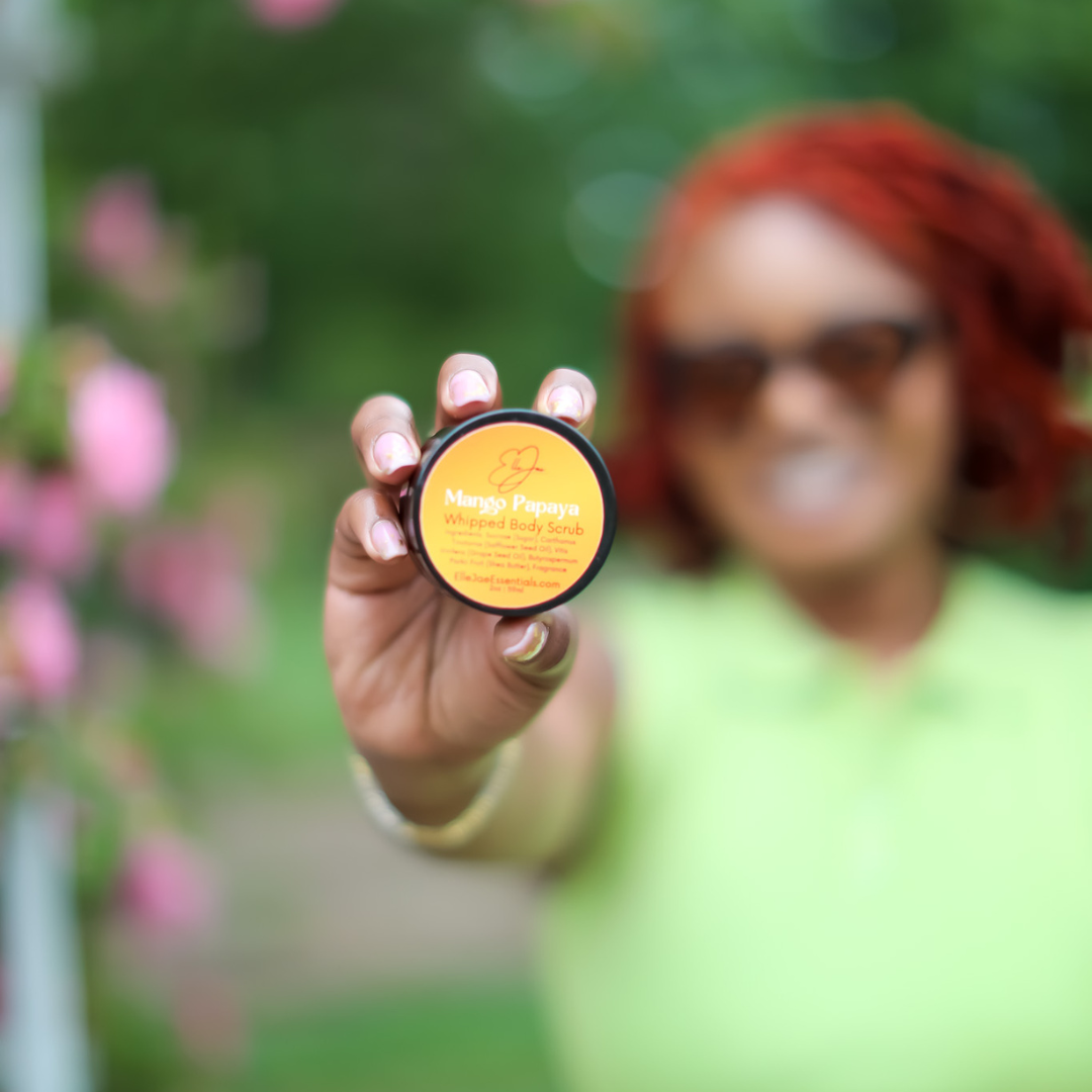 Mango Papaya Travel Size Whipped Body Scrub