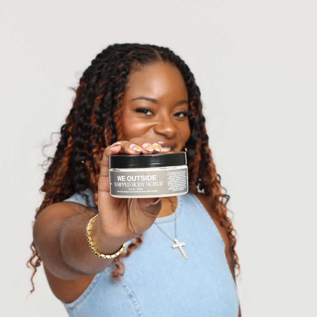 We Outside Whipped Body Scrub