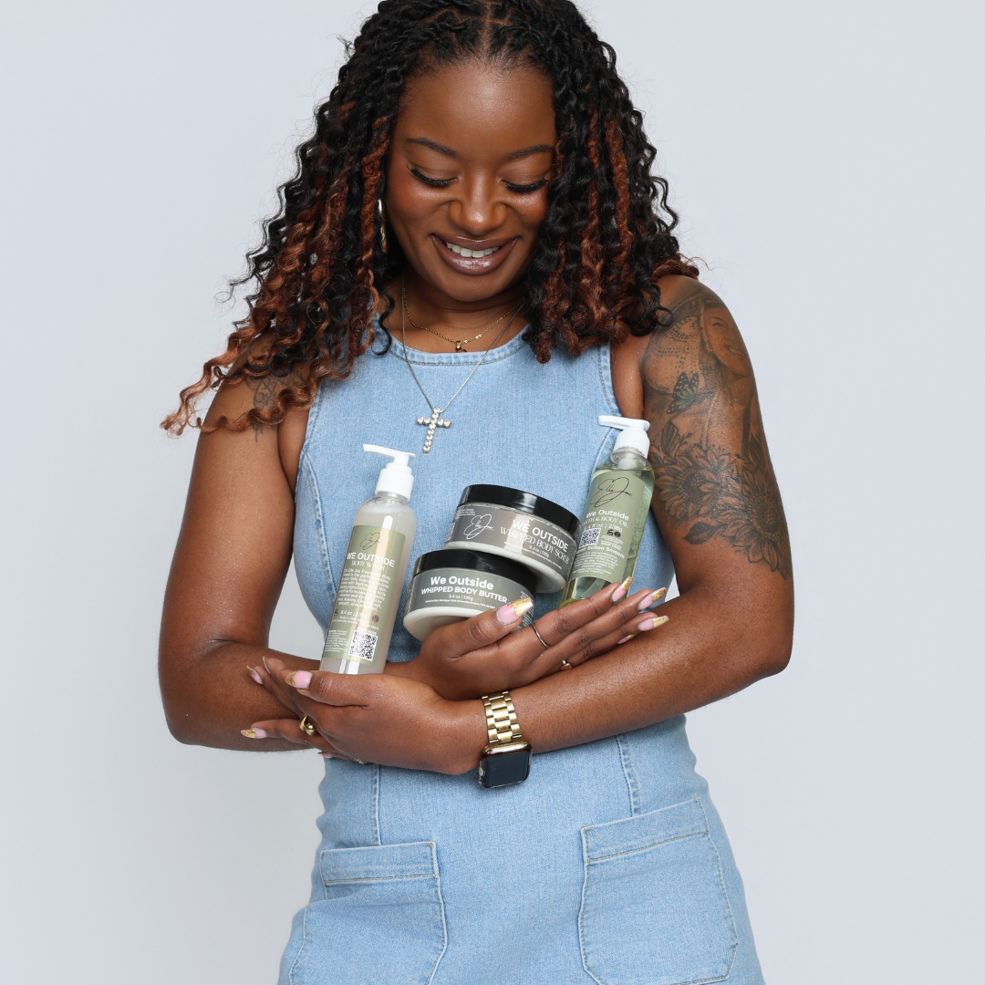 We Outside 4 Piece Skincare Collection