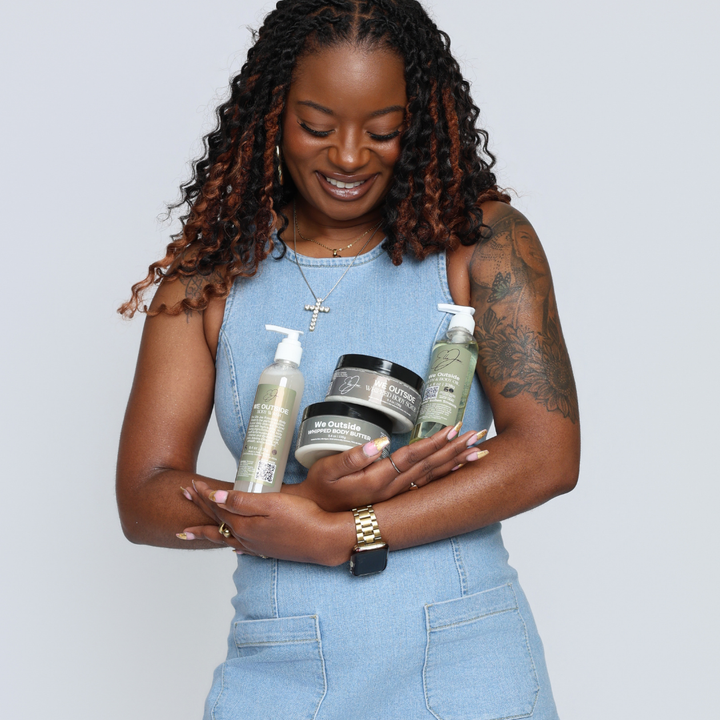 We Outside 4 Piece Skincare Collection