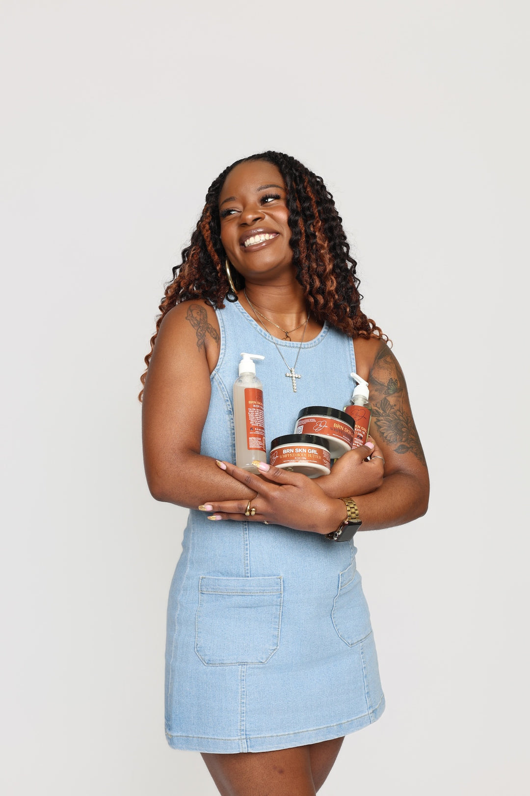 BRN SKN GRL 4 Piece Skincare Collection