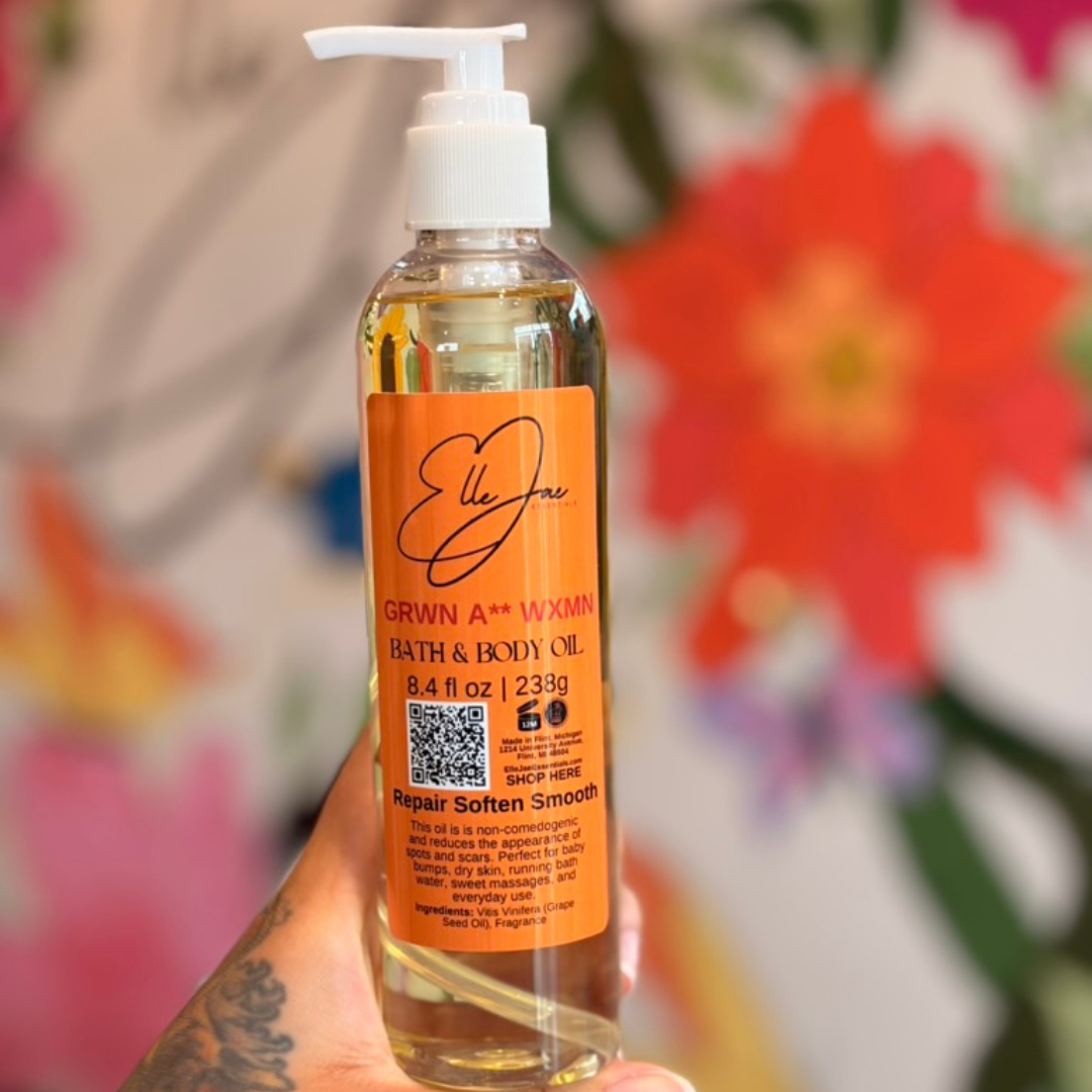 GRWN A** WXMN Bath & Body Oil