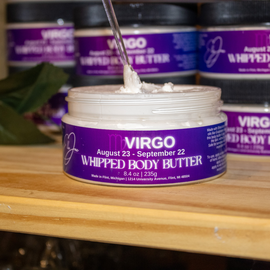 Virgo Zodiac Sign Whipped Body Butter