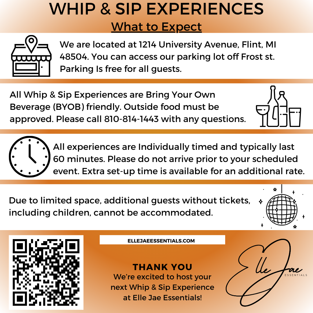 Whip & Sip Experiences