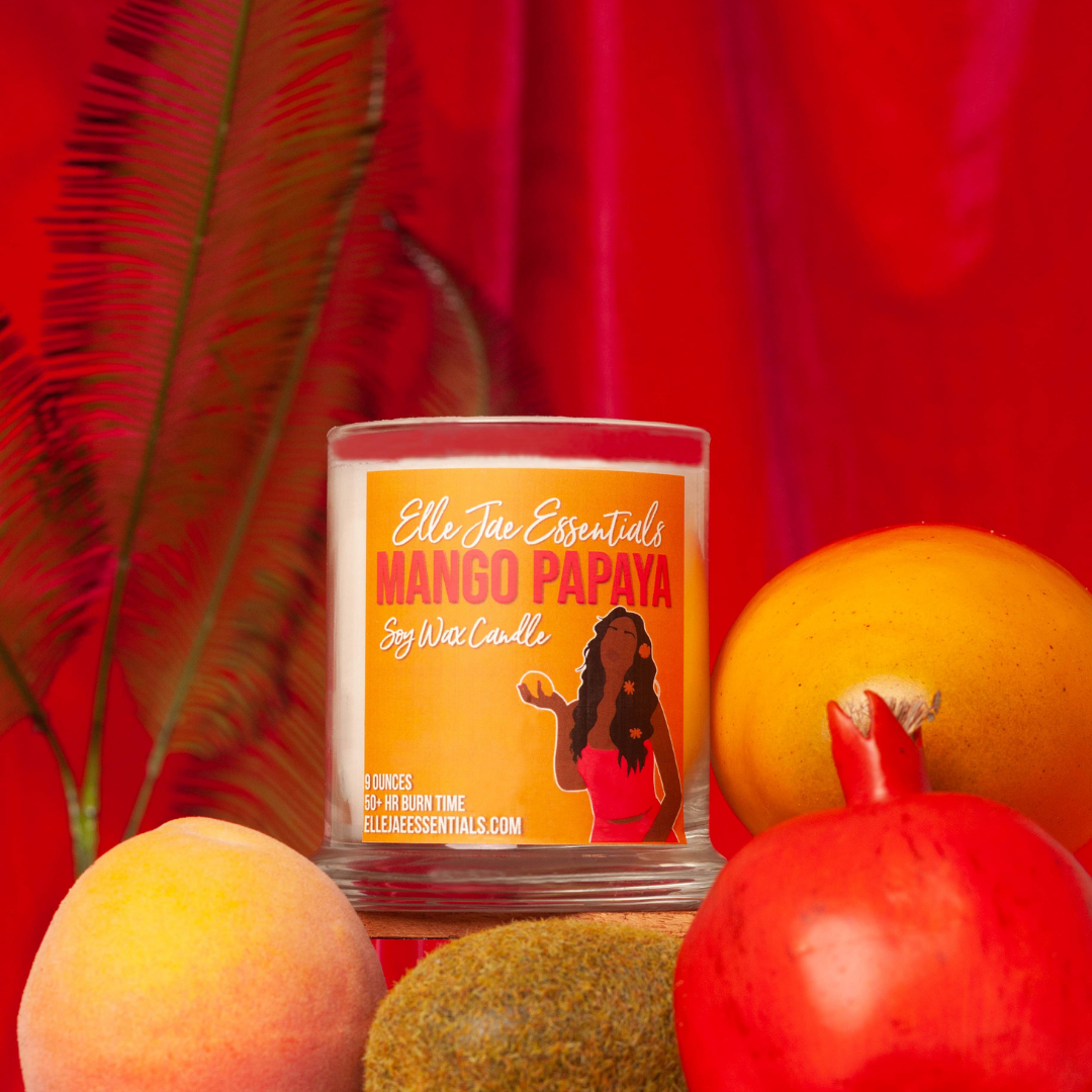Mango Papaya Soy Wax Candle
