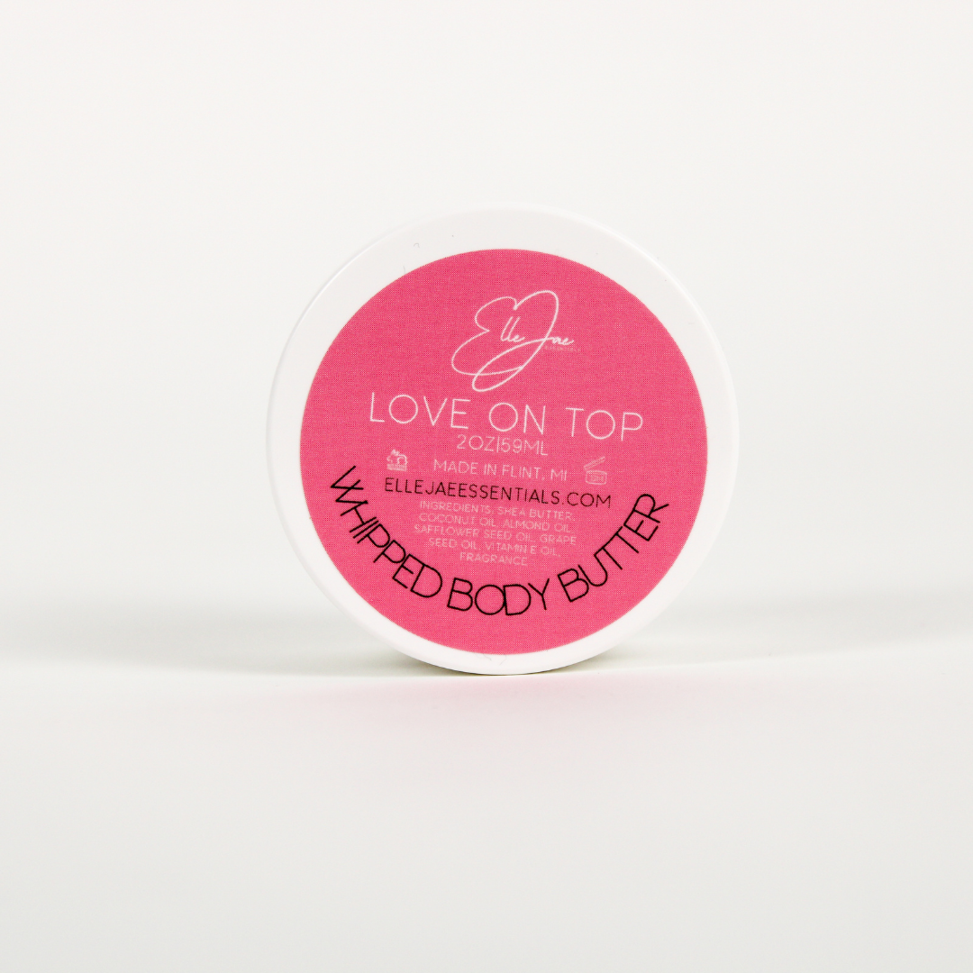 Love on Top Travel-Sized Whipped Body Butter