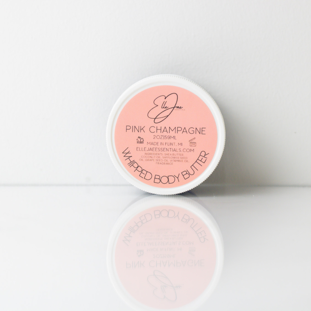 Pink Champagne Travel-Sized Whipped Body Butter